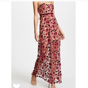 NWT for love and lemons Beatrice strappy dress L